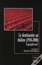 Capa do artigo Destinataire Au Theatre 1950 2000