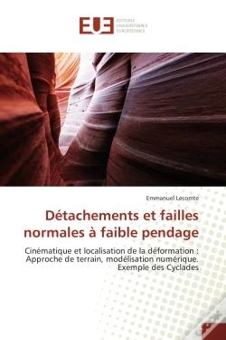 Capa do artigo Detachements Et Failles Normales A Faible Pendage
