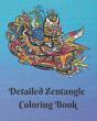 Detailed Zentangle Coloring Book - Preview