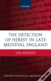 Capa do artigo Detection Of Heresy In Late Medieval England