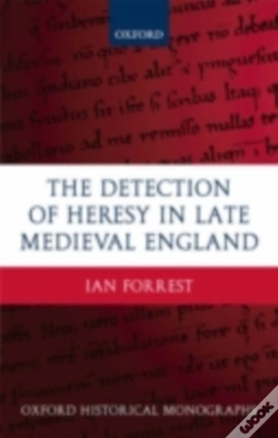 Capa do artigo Detection Of Heresy In Late Medieval England