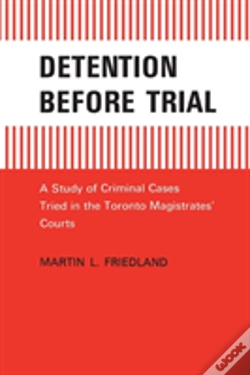 Capa do artigo Detention Before Trial