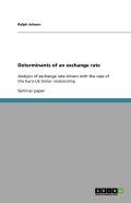 Determinants Of An Exchange Rate