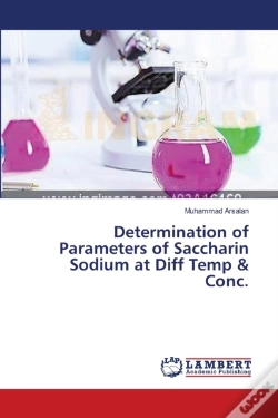 Capa do artigo Determination Of Parameters Of Saccharin Sodium At Diff Temp & Conc.