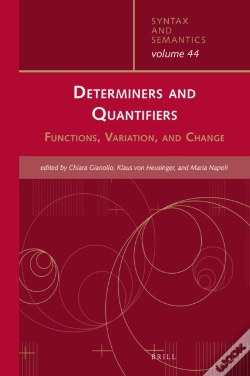 Capa do artigo Determiners And Quantifiers