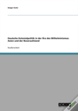 Capa do artigo Deutsche Kolonialpolitik In Der Ara Des Wilhelminismus