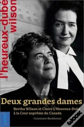 Deux Grandes Dames : Bertha Wilson Et Claire L'Heureux-Dubé À La Cour Suprême Du Canada