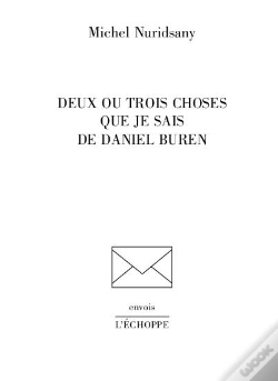 Capa do artigo Deux Ou Trois Choses Que Je Sais De Daniel Buren