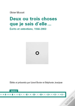 Capa do artigo Deux Ou Trois Choses Que Je Sais D'Elle... -  Écrits Et Entretiens, 1966-2003