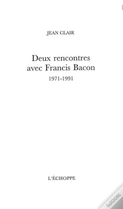 Capa do artigo Deux Rencontres Avec Francis Bacon, 1971-1991