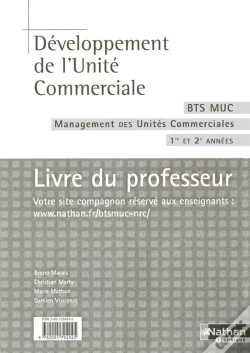 Capa do artigo Develop Unite Commerc Bts Muc Prof 2004