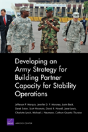 Developing An Army Strategy For Building Partner Capacity For Stability Operations - Preview