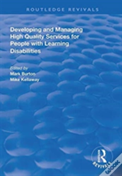 Capa do artigo Developing And Managing High Quality Services For People With Learning Disabilities