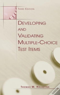 Capa do artigo Developing And Validating Multiple-Choice Test Items