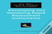 Developing And Validating Rapid Assessment Instruments