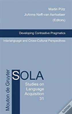 Capa do artigo Developing Contrastive Pragmatics