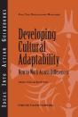 Developing Cultural Adaptability: - Preview