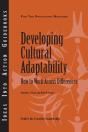 Developing Cultural Adaptability: How To Work Across Differences - Preview