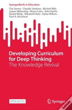 Capa do artigo Developing Curriculum For Deep Thinking