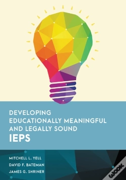 Capa do artigo Developing Educationally Meaningful And Legally Sound Ieps