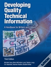 Capa do artigo Developing Quality Technical Information