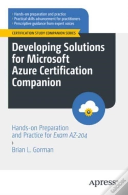 Capa do artigo Developing Solutions For Microsoft Azure Certification Companion