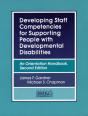 Developing Staff Competencies For Supporting People With Developmental Disabilities - Preview