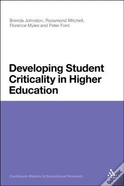Capa do artigo Developing Student Criticality In Higher Education