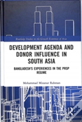 Development Agenda And Donor Influence In South Asia