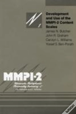 Capa do artigo Development And Use Of The Mmpi-2 Content Scales