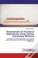 Development Of Analytical Methods By Using Various Hydrotropy Methods