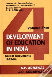 Capa do artigo Development Of Education In India: Select Documents 1993-94 (Concepts In Communication Informatics And Librarianship-77)