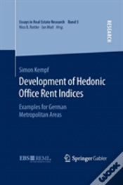Capa do artigo Development Of Hedonic Of?Ce Rent Indices