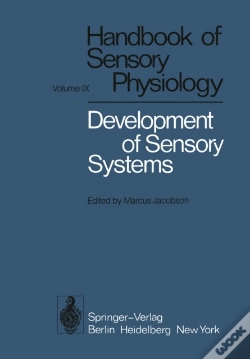 Capa do artigo Development Of Sensory Systems