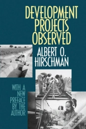 Capa do artigo Development Projects Observed