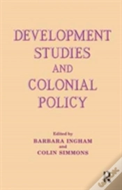 Capa do artigo Development Studies And Colonial Policy