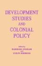 Development Studies And Colonial Policy - Preview
