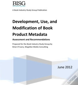 Capa do artigo Development, Use, And Modification Of Book Product Metadata : Assessment And Recommendations