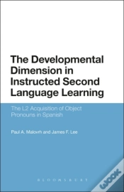 Capa do artigo Developmental Dimension In Instructed Second Language Learning