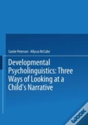 Developmental Psycholinguistics