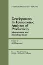 Developments In Econometric Analyses Of Productivity - Preview
