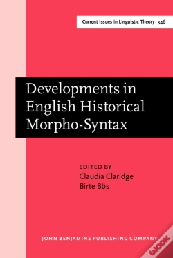 Capa do artigo Developments In English Historical Morpho-Syntax