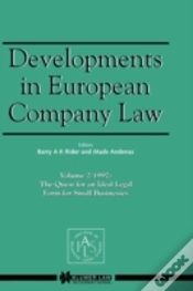 Capa do artigo Developments In European Company Law