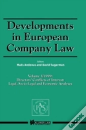 Developments In European Company Law