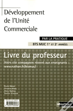 Capa do artigo Developpement De L'Unite Commerciale Bts Muc (Par La Pratique) Professeur 2008