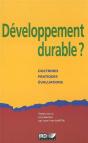 Développement Durable ? Doctrines, Pratiques, Évaluations - Preview