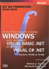 Capa do artigo Developper Des Applications Windows Avec Microsoft Visual Basic.Net Et Microsovisual C#.Net ; Examens 70-306 Et 70-316
