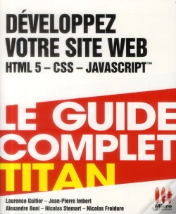 Capa do artigo Développez Votre Site Web ; Html5, Css, Javascript