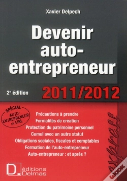 Capa do artigo Devenir Auto-Entrepreneur 2011 (2e Édition)