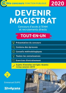 Capa do artigo Devenir Magistrat